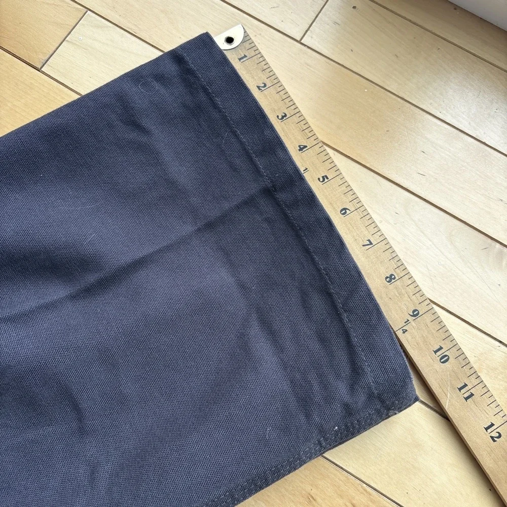 NEW BLAKLADER Canvas Work Pants 1630 Mens 44x32 Blue Knee Pouch Cargo Brawny